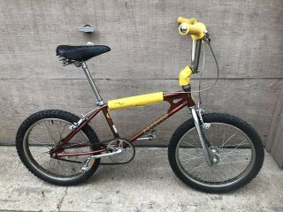 Schwinn Root Beer Scrambler 20” Bmx vintage complete Dia - Compe bicycle 2
