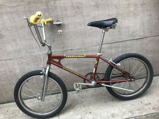 Schwinn Root Beer Scrambler 20” Bmx vintage complete Dia - Compe bicycle 3