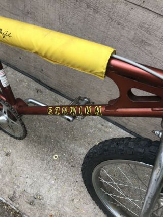 Schwinn Root Beer Scrambler 20” Bmx vintage complete Dia - Compe bicycle 7