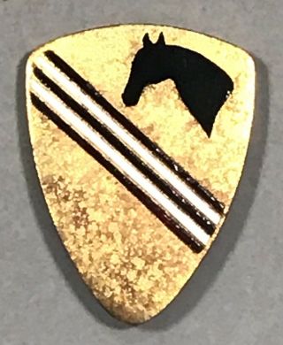 1922 - 1934 Us Army 1st Cavalry Division Dui Di Unit Crest Sb Meyer