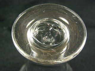 Antique Early 19thc English Flint Dram Glass 2