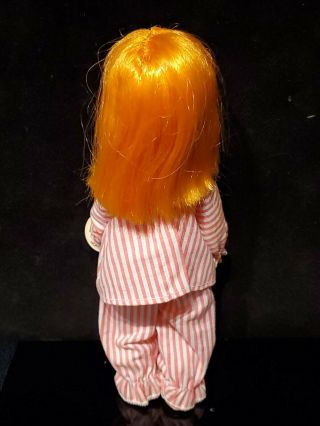 Vtg 1960 Tagged Vogue Ginny Wee Imp Doll In Pajama Set Gorgeous 4