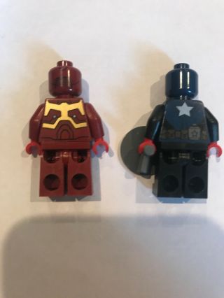 LEGO NYTF 2012 Toy Fair Exclusive Ironman And Captain America (Rare/Authenic) 2