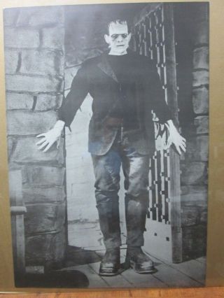 Monster Frankenstein Vintage Black And White Large 1969 Vintage Poster Nv 2715