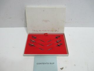Tiffany And Company Sterling Silver 925 Cocktail Swords Set Of 6