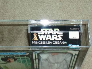 Vintage Star Wars 1979 Kenner AFA 75 Princess Leia Organa 12 inch doll MIB Boxed 5