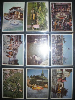 1965 DISNEYLAND COMPLETE (66) CARD SET DONRUSS RARE BLUE BACK VERSION 6