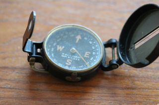 Vintage W & L.  E.  Gurley Compass – Probable Wwii Era