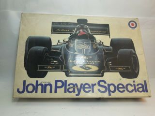 Entex Lotus John Player Special Kit 9039 1/8 Scale All Parts & Decals