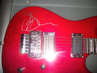 Joe Satriani Rare Authentic Signed Signature Ibanez Guitar Chickenfoot Photo 2