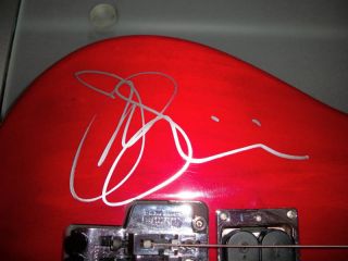 Joe Satriani Rare Authentic Signed Signature Ibanez Guitar Chickenfoot Photo 5