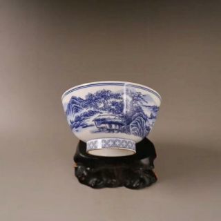 Chinese old porcelain bowls with blue and white porcelain bowl 3