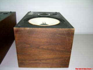 Vintage James B Lansing JBL L100 L - 100 Audiophile Speakers Loudspeakers Monitors 10