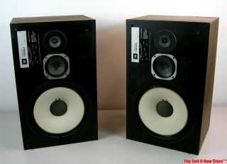 Vintage James B Lansing Jbl L100 L - 100 Audiophile Speakers Loudspeakers Monitors