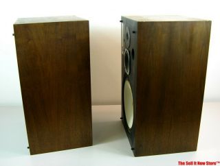 Vintage James B Lansing JBL L100 L - 100 Audiophile Speakers Loudspeakers Monitors 6