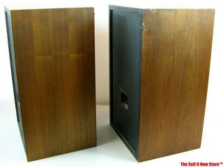 Vintage James B Lansing JBL L100 L - 100 Audiophile Speakers Loudspeakers Monitors 8