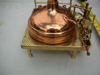 VINTAGE BREWHOUSE SALESMANS SAMPLE BRASS AND COPPER BEER VAT CHECK IT OUT 6