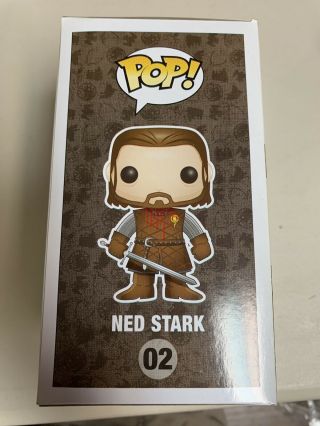 FUNKO POP HEADLESS NED STARK SDCC GAME OF THRONES LIMITED RARE POP STACK 3