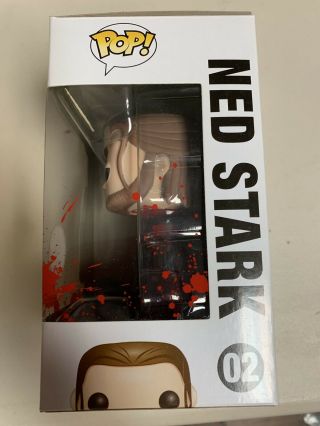 FUNKO POP HEADLESS NED STARK SDCC GAME OF THRONES LIMITED RARE POP STACK 5