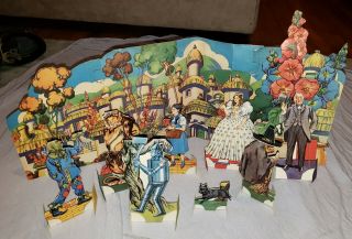 VTG 1940 The Wizard of Oz UK Judy Garland Cut Out Paper Doll Toy MGM Film Promo 2