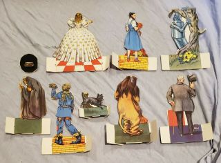 VTG 1940 The Wizard of Oz UK Judy Garland Cut Out Paper Doll Toy MGM Film Promo 9