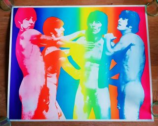 The Beatles Naked Danish Poster,  1968 Banned Rosenquist Warhol Ultra Rare