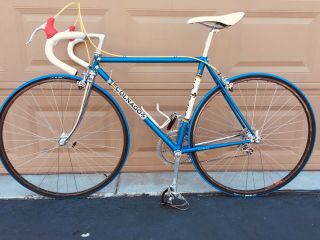 Vintage Colnago Mexico Road Bike Campagnolo Cinelli Blue 70 ' s 3