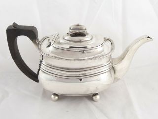 Smart Antique Georgian George Iii Solid Sterling Silver Teapot 1809 581 G