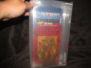 1983 Motu Masters Of The Universe He Man He - Man Vintage Moc Afa 70y