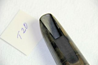 Vintage Meliphone Steel - Ebonite Clarinet Mouthpiece,  Paris,  stamped ' Bte SGDG ' 12