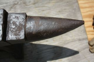 Antique Lakeside Blacksmith Anvil,  80 Pounds, 11