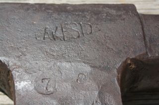 Antique Lakeside Blacksmith Anvil,  80 Pounds, 12