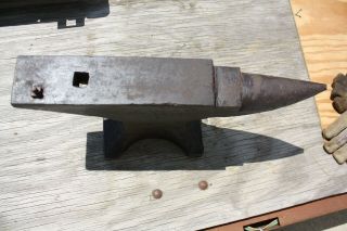 Antique Lakeside Blacksmith Anvil,  80 Pounds, 9