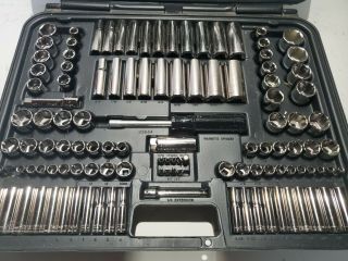 Vintage Craftsman 144pc Mechanics Tool Set 33644 Made In USA 2