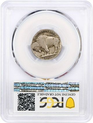 1918/7 - D 5c PCGS VG Details (Cleaned) Rare Overdate - Buffalo Nickel 2