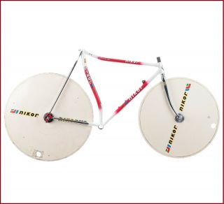 Nikor Time Trial Crono Steel Frameset Vintage Frame Set 70s 80s Bike Disc Wheel