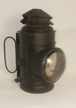 Rare Collectible Vintage Antique Dietz Police Lantern Lamp Flashlight Bullseye
