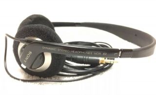 Vintage Sony Mdr 62 Dynamic Stereo Headphones Mdr - 62 Rare On Ear Wired Japan