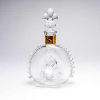 Vintage 1980s Remy Martin Cognac Louis XIII Mouth - Blown Baccarat Decanter F2525 2