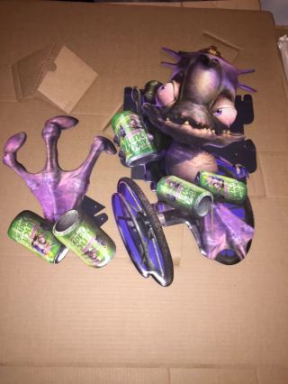 RARE 2001 ODDWORLD 3D Munch’s Odyssey Large Video Game Standee Display Vintage 6