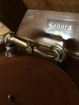 Antique Sonora Phonograph C.  1915 4