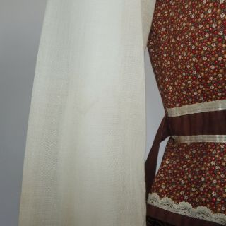 Vintage 70s Jessica Gunne Sax Long Corset Floral Prairie Boho Summer Dress XS/S 6