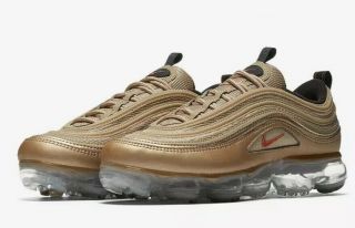 Nike Womens Air Vapormax 97 Blur/vintage Coral - Anthracite Ao4542 902 Wmns 9
