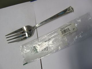 Tuttle Trianon La Preferance Sterling Silver Cold Meat Fork W/ Bag 8 7/8” Xlnt