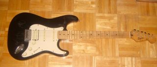 Gary Clark Jr,  Signed Vintage Fender Squier Stratocaster Electric Guitar 2