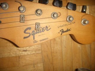 Gary Clark Jr,  Signed Vintage Fender Squier Stratocaster Electric Guitar 3