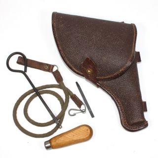 Soviet M1895 Nagant Revolver Belt Holster With Accessories Izhevsk Made
