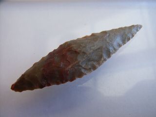 1 Ancient Neolithic Flint Arrowhead,  Stone Age,  Very Rare Top