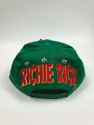 VINTAGE 1993 American Needle Toons Richie Rich Harvey Comics Snapback Hat 4