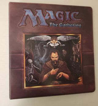 Rare Wotc Magic: The Gathering Mtg Binder 1995 Pete Venters Vintage Old School